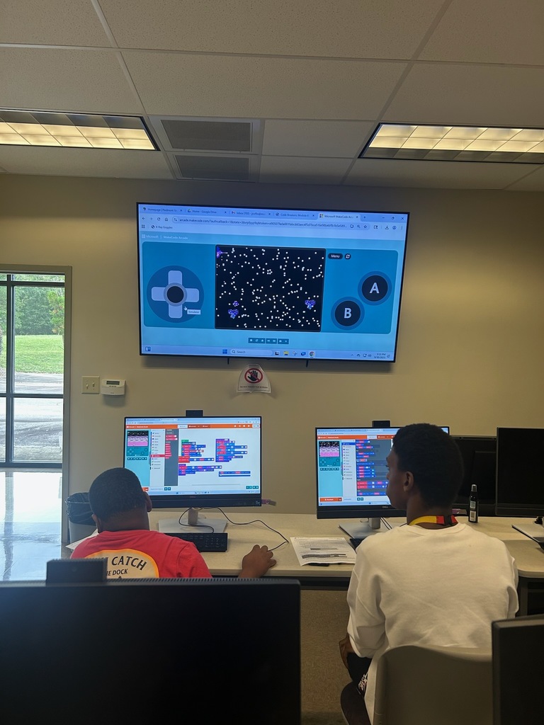 o proud of our students who are attending coding camp this week during intercession. I am also excited that Ms. Jillian Coffin is working with PTC McCormick to teach the coding camp this week. Teamwork! Way to go!