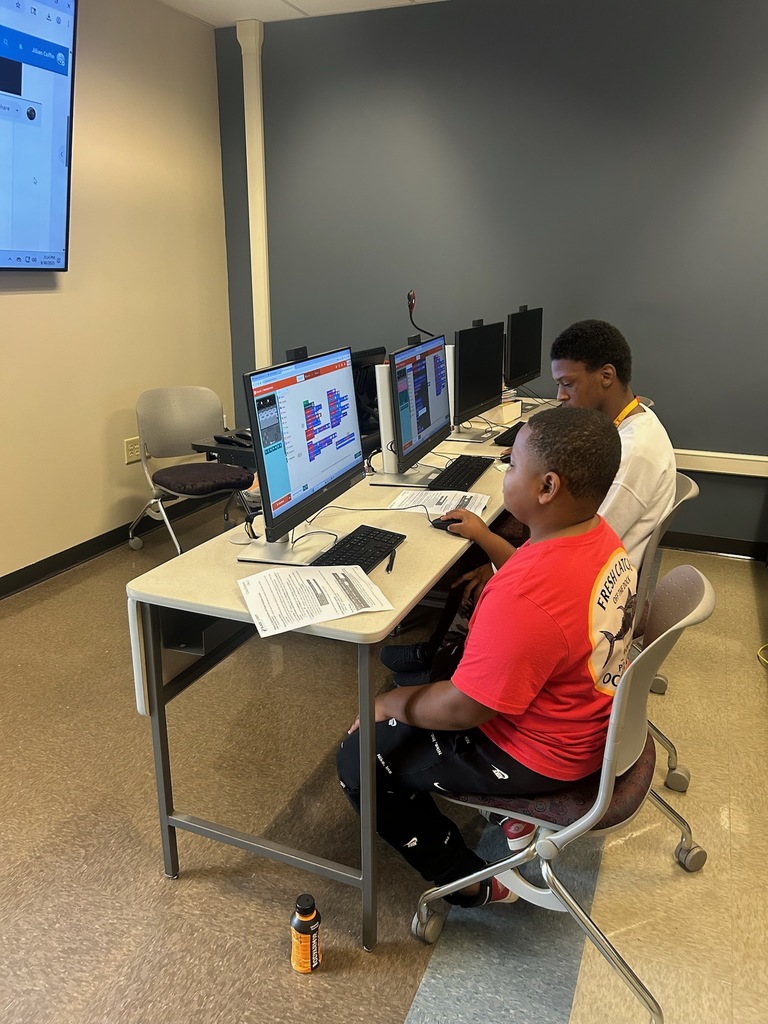o proud of our students who are attending coding camp this week during intercession. I am also excited that Ms. Jillian Coffin is working with PTC McCormick to teach the coding camp this week. Teamwork! Way to go!
