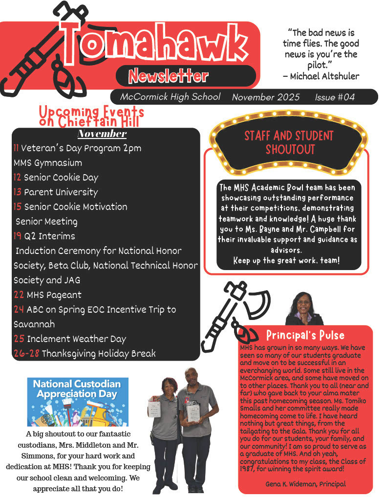 Tomahawk Newsletter Nov 2025 P1