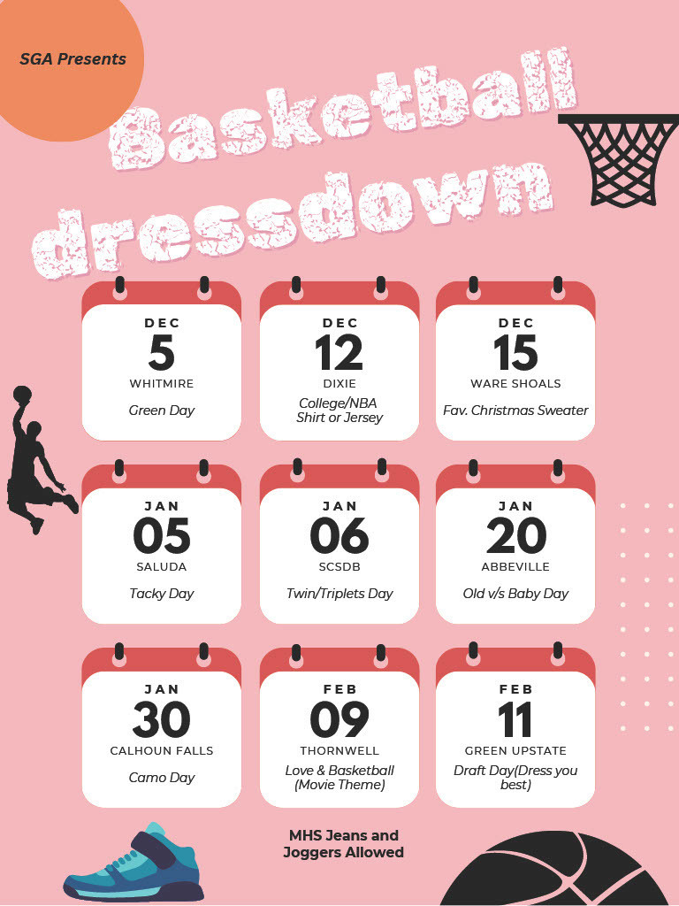 Basketball Dressdown Days