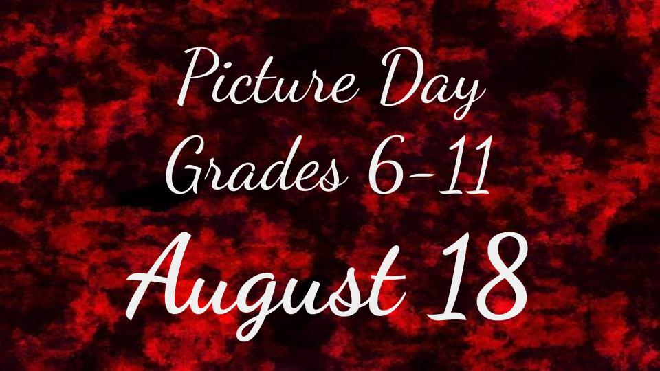 Picture Day Fall 2026