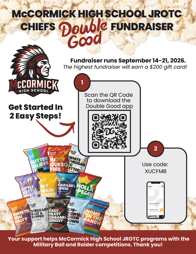 JROTC Fundraiser Flyer