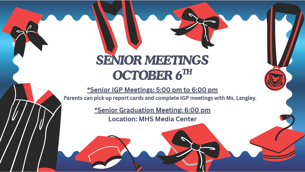 Senior meeting flyer
