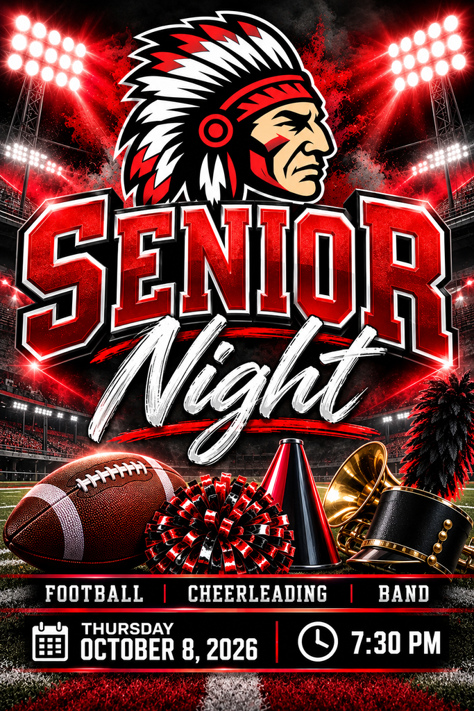 Senior Night flyer
