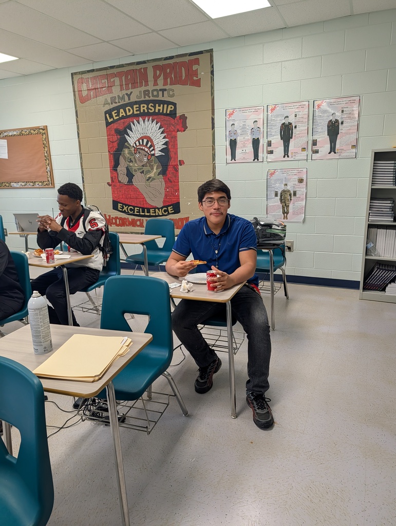 JROTC Community Service Pizza Party