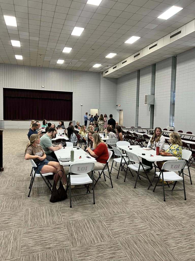 New staff lunch