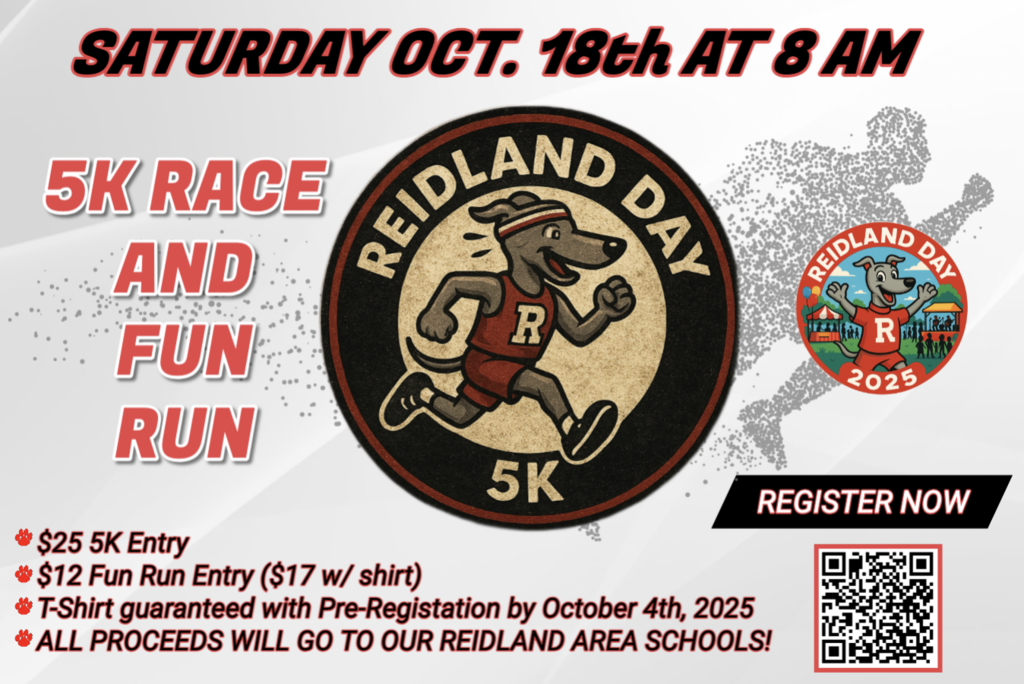 Reidland Day 5K Flyer