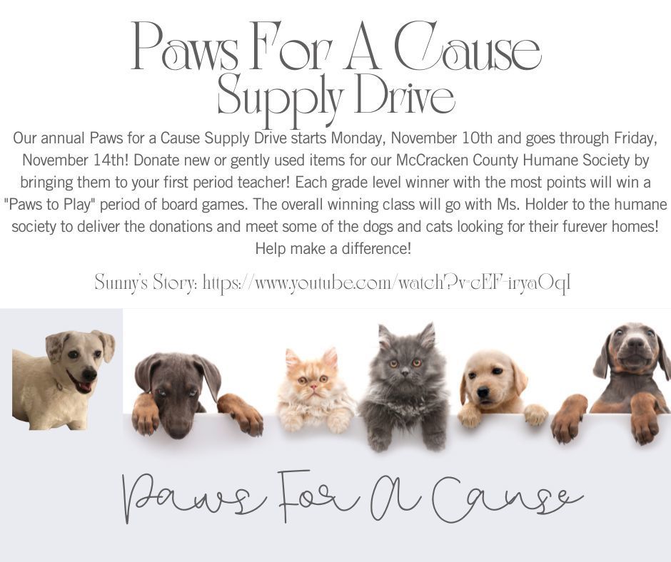 Paws for A Cause
