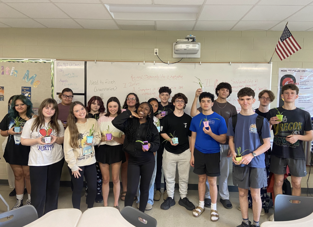 Mrs. Harner’s HERD class is growing more than just knowledge! 🌱 Students successfully transplanted spider plants they’ve been propagating over the past two weeks—hands-on learning in action!