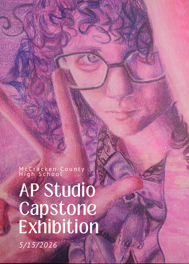🎨 You’re Invited! AP Studio Capstone Show 📅 May 15 | ⏰ 5:30–7 PM 📍 Clemmons Fine Arts Center Free event + light refreshments—bring friends & family! Can’t make it? The show is up May 5–15.