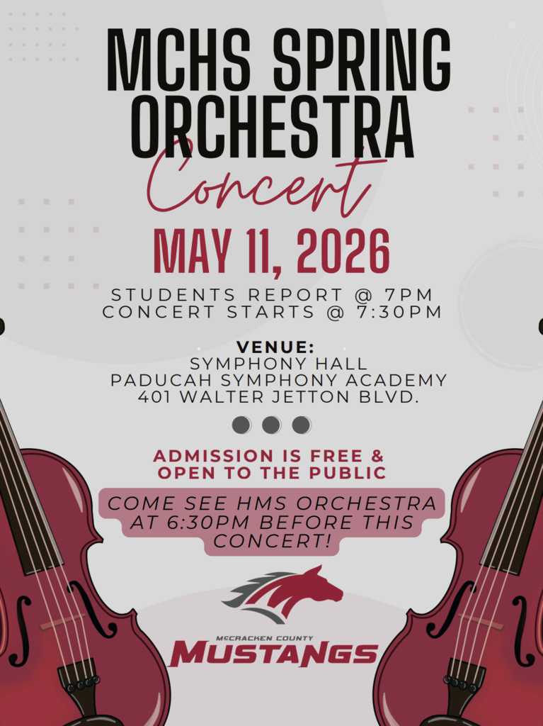 MCHS Spring Concert - Tonight @ 7:30 PM