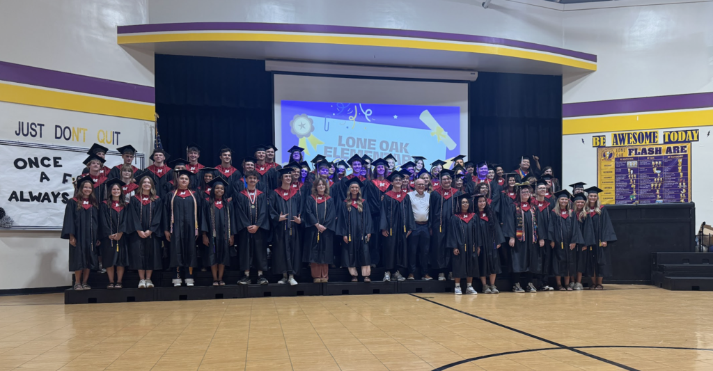 Today, the Class of 2026 relived some of their very first school memories while celebrating how far they’ve come. Graduation week is here, Mustangs.
