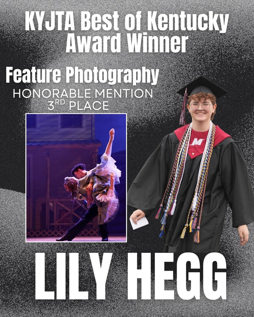 🏆📚 Congratulations to the McCracken Mane Tale Yearbook staff on their outstanding award-winning work! We are incredibly proud of these talented student journalists, photographers, designers, and editors who have dedicated countless hours to capturing the memories, stories, and spirit of McCracken County High School. Their hard work, creativity, and commitment to excellence have earned well-deserved recognition. A special congratulations to their teacher and advisor, Mrs. Stephanie Rathgeber,