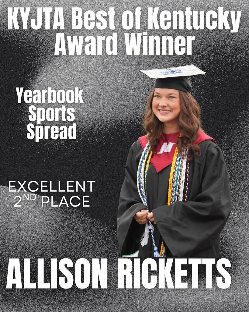 🏆📚 Congratulations to the McCracken Mane Tale Yearbook staff on their outstanding award-winning work! We are incredibly proud of these talented student journalists, photographers, designers, and editors who have dedicated countless hours to capturing the memories, stories, and spirit of McCracken County High School. Their hard work, creativity, and commitment to excellence have earned well-deserved recognition. A special congratulations to their teacher and advisor, Mrs. Stephanie Rathgeber,