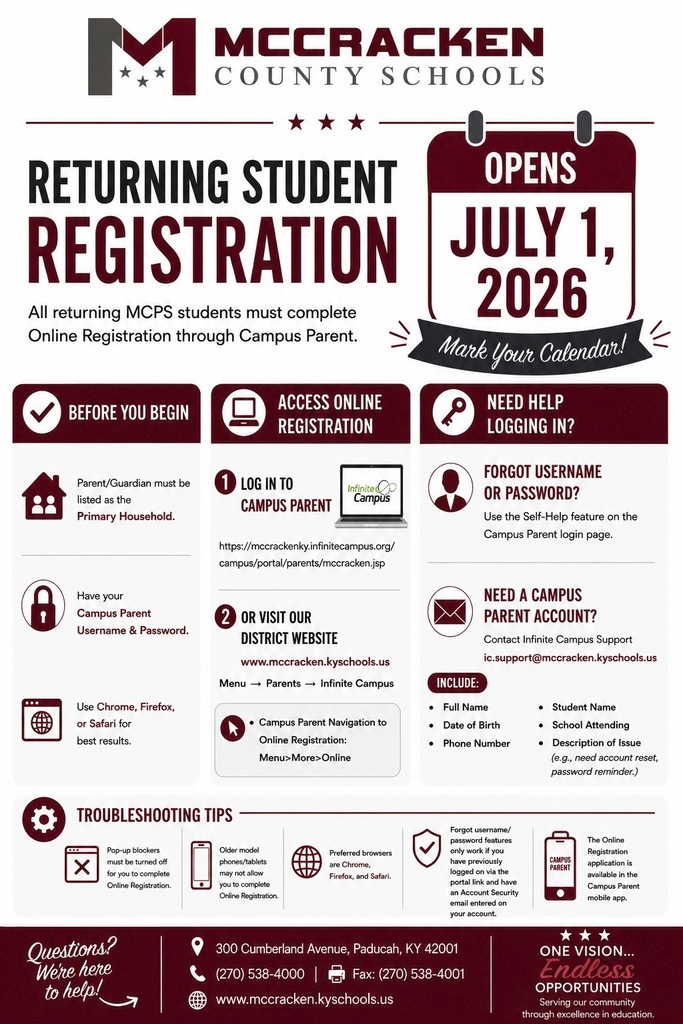 student registration
