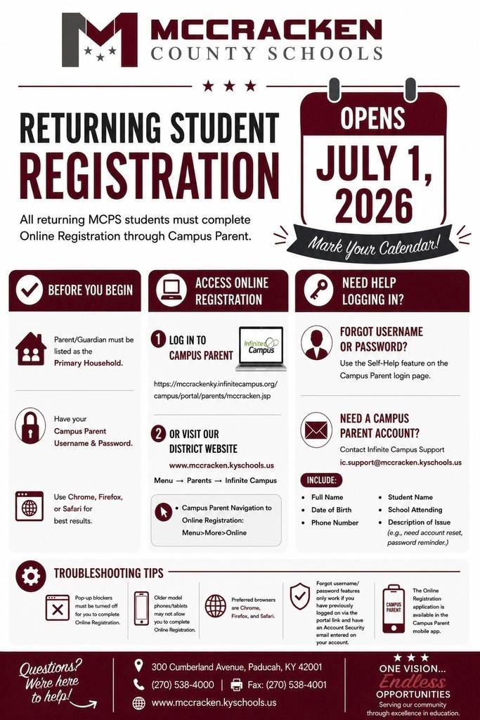 student registration