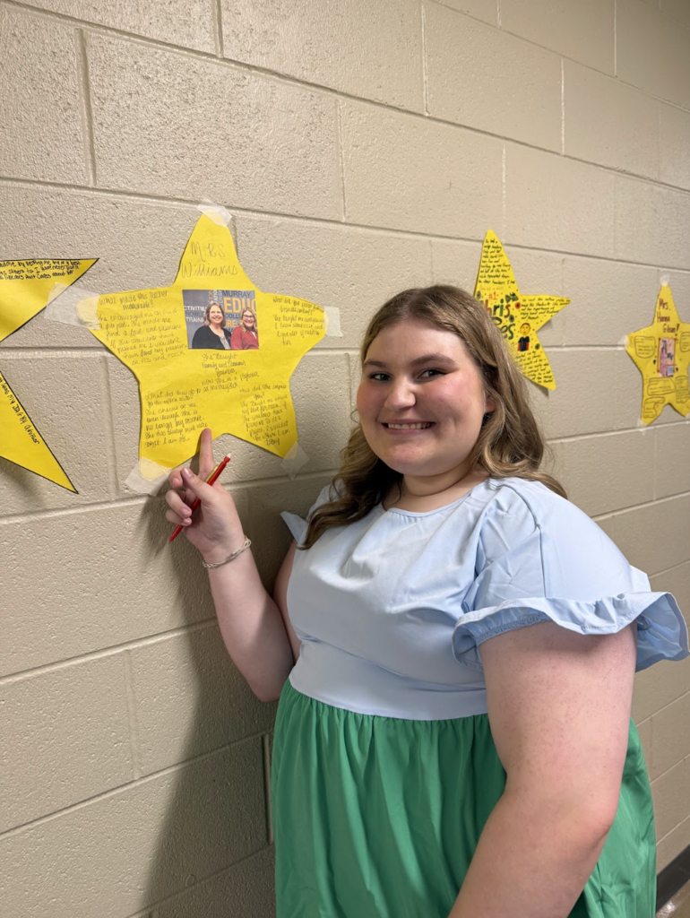 Students in Principles of Teaching recently completed a Hollywood Teacher Walk of Fame project!
