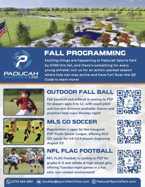 Paducah Sports Park Fall Sports
