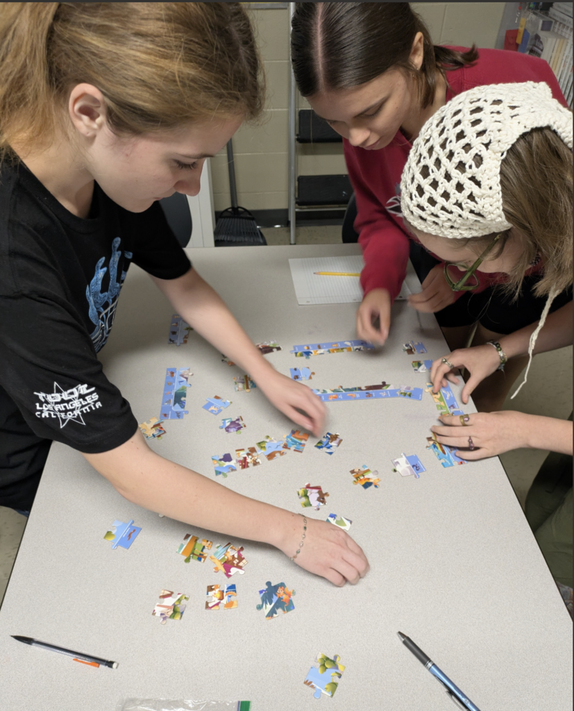 Ms. Ford’s AP Research students took a hands-on approach to understanding one of the most important parts of the research process: finding the gap.