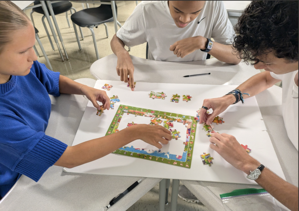 Ms. Ford’s AP Research students took a hands-on approach to understanding one of the most important parts of the research process: finding the gap.