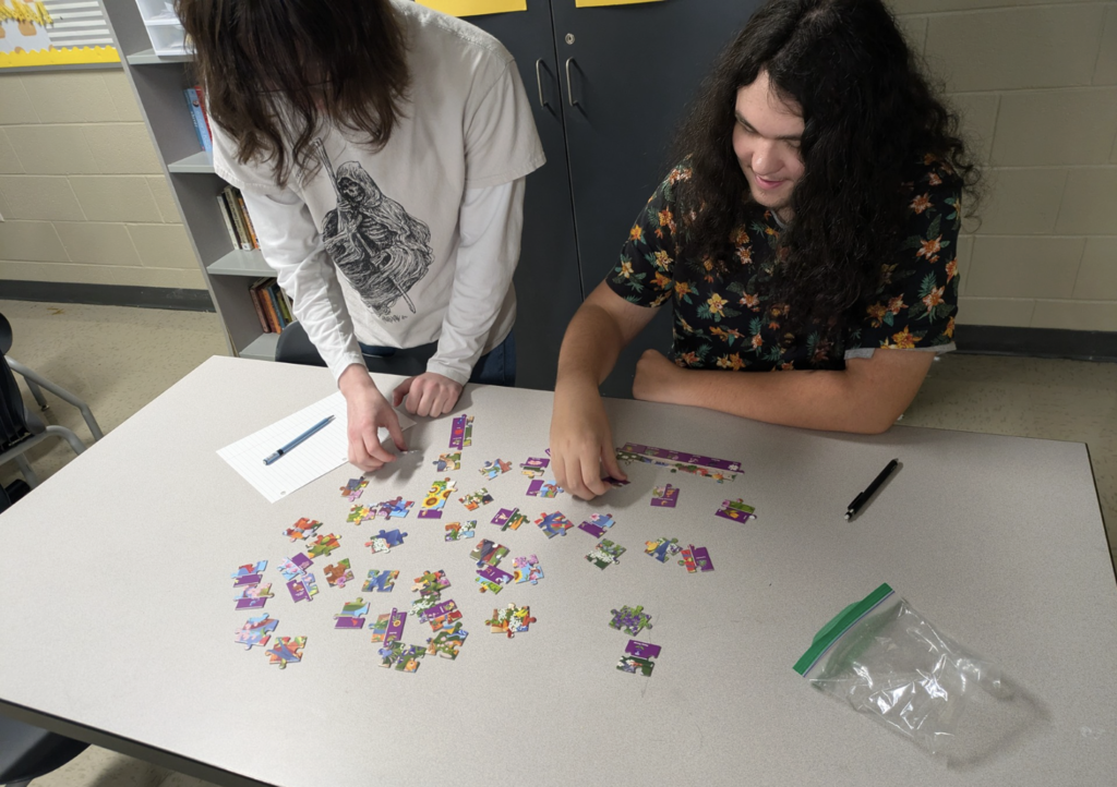Ms. Ford’s AP Research students took a hands-on approach to understanding one of the most important parts of the research process: finding the gap.