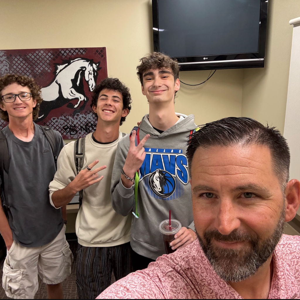 Pledge with the Principal Selfies
