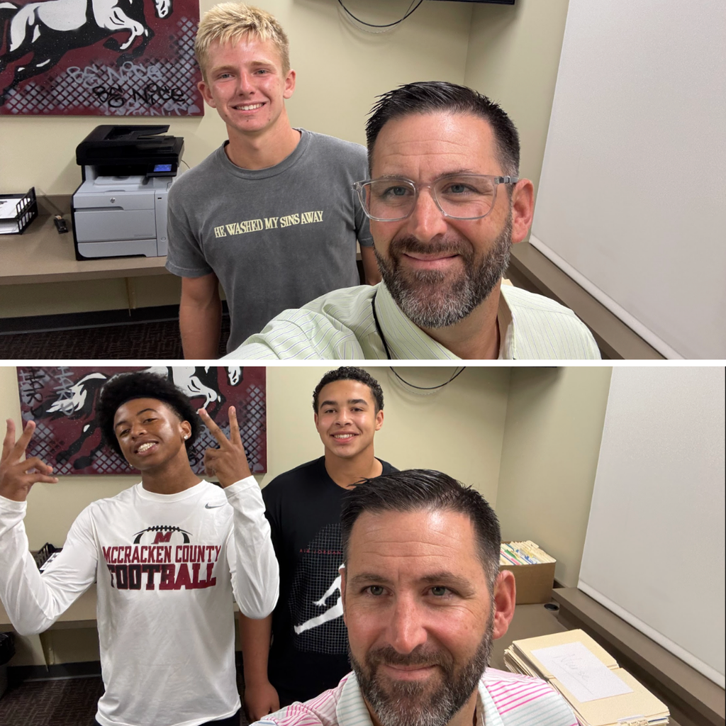 Pledge with the Principal Selfies
