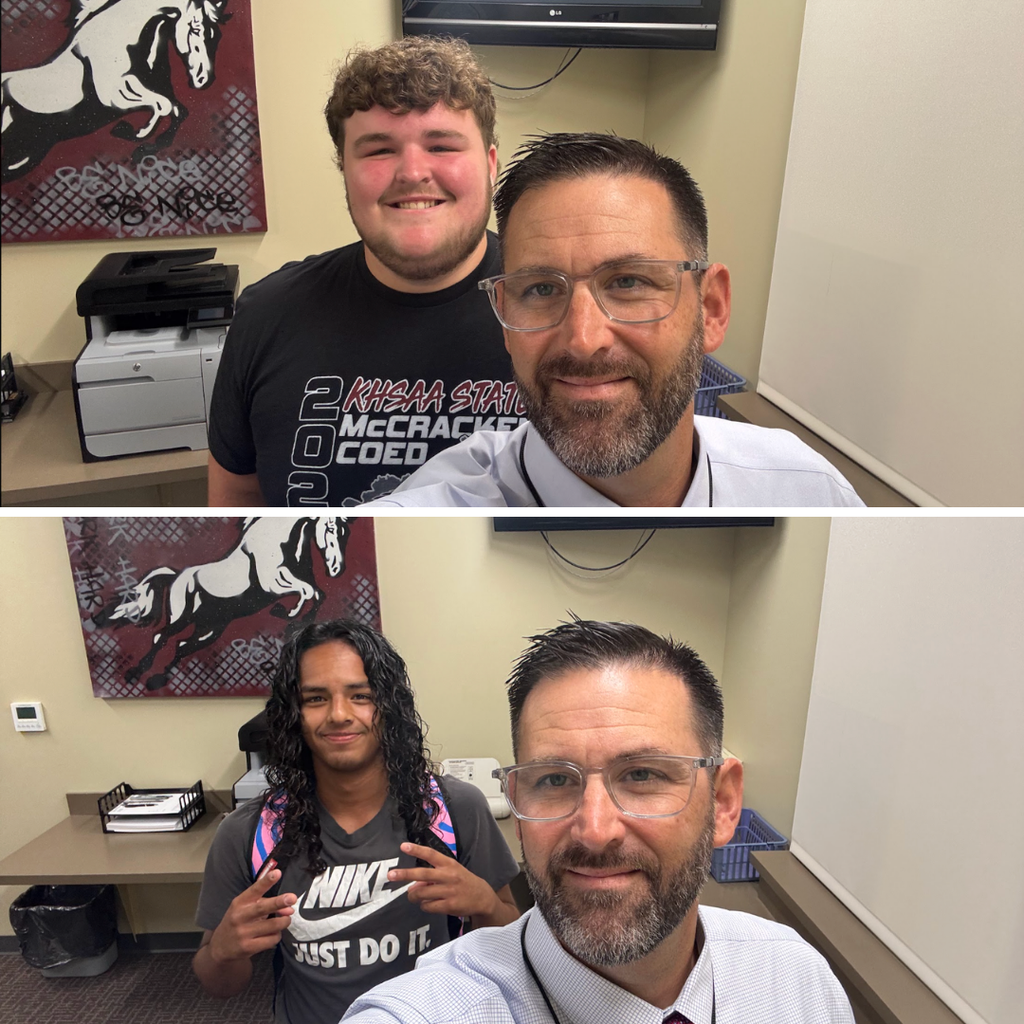 Pledge with the Principal Selfies