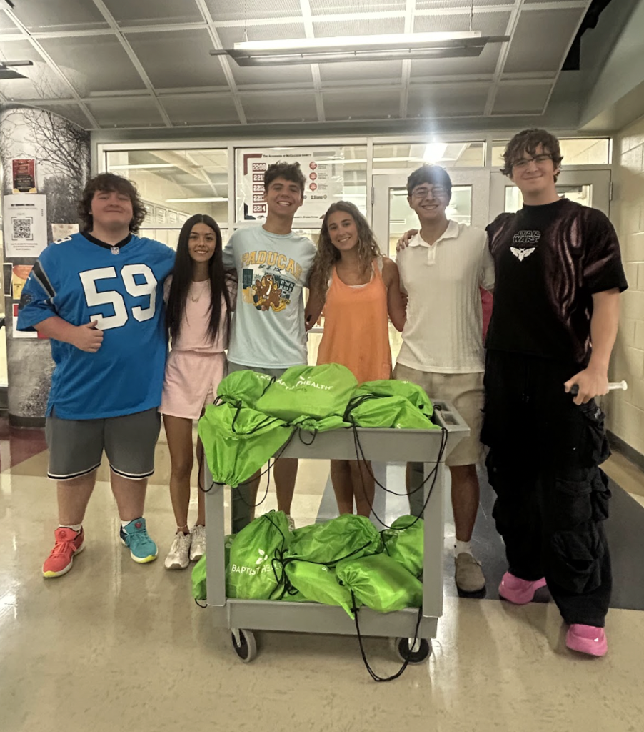 Our HOSA members and HEPS Academy students are putting their skills into action by helping restock and replenish the Baptist Health emergency go-bags located throughout MCHS classrooms. Students will inventory each bag, identify supplies that need to be replaced or added, organize additional materials, and return each fully stocked bag to its assigned classroom. This project is a great example of career-connected, hands-on learning with a real purpose—giving students valuable experience while also supporting the safety and preparedness of our school community.