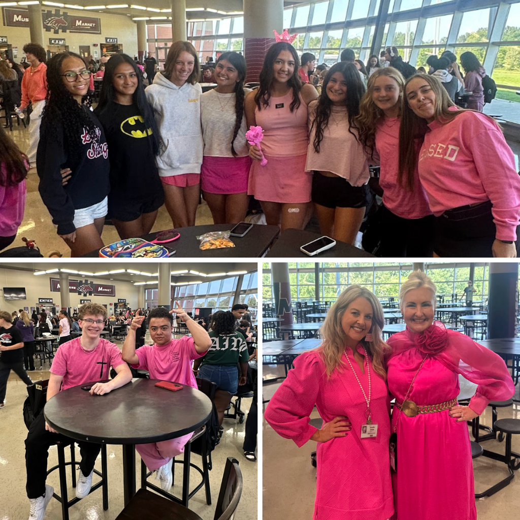 Though we’re always united as Mustangs, Homecoming Week has been full of choices! From Country vs. Country Club to Pink vs. Black, we hope students are having fun dressing up and showing their school spirit!
