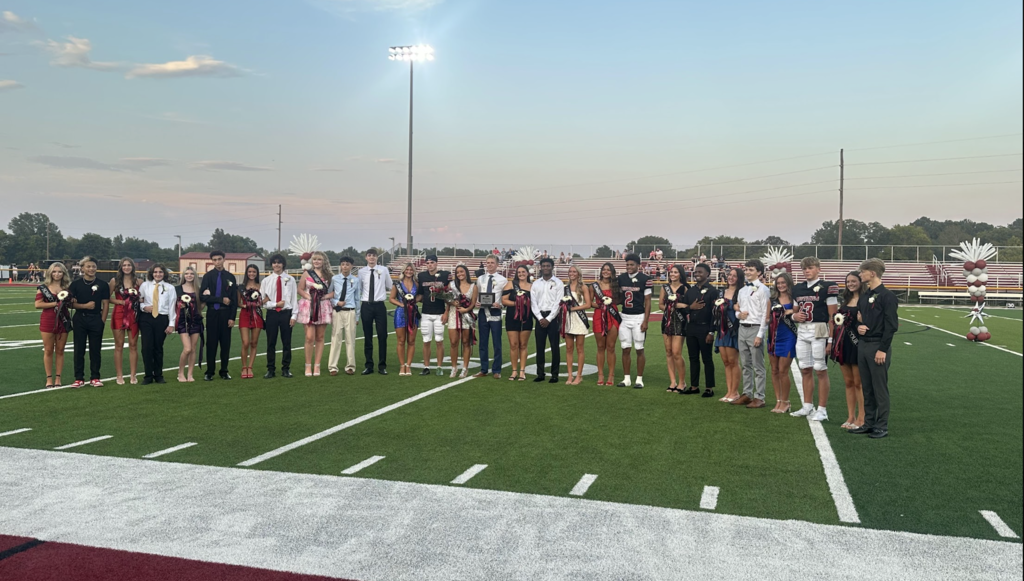 👑🏈 Congratulations to our 2026 Football Homecoming King & Queen and the entire Homecoming Court! 🏈👑