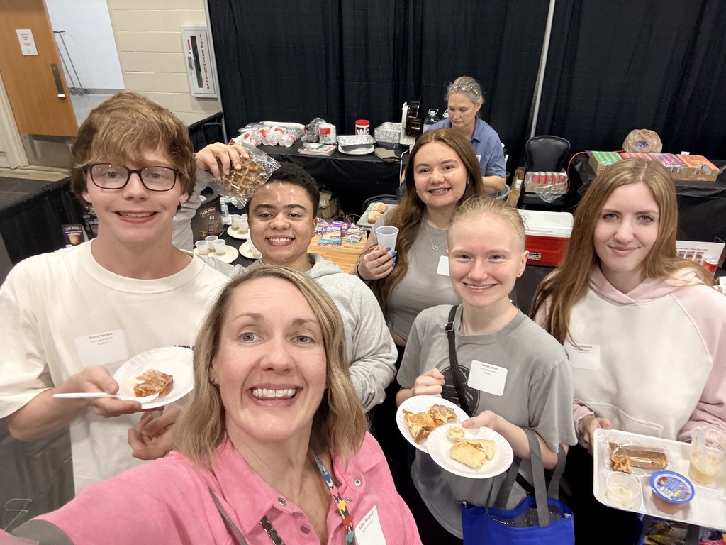A group of McCracken culinary students recently attended a food vendor expo, where they sampled breakfast, snack, and lunch options that meet federal school nutrition guidelines.