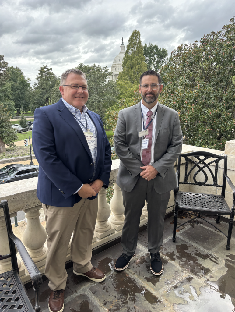 We’re glad to have Executive Principal Jonathan Smith back at MCHS this week, but we’re also incredibly proud that he had the opportunity to represent our school as part of the 2026 Paducah Chamber DC Fly-In delegation! 🇺🇸 Having our principal included in this important community initiative means that McCracken County High School—and most importantly, our students—had a voice in conversations about the future of Paducah and McCracken County. We are proud to partner with the Paducah Area Chamber of Commerce and even prouder that MCHS was invited to be part of this work. Strong schools and strong communities go hand in hand, and opportunities like this help us continue building connections that can open doors for our students—today and long after graduation. We’re excited about the future of Paducah-McCracken County, excited about the future of our students, and committed to doing our part to make a difference in both. We are proud to have MCHS represented. Even prouder that our students are at the heart of why we’re there.