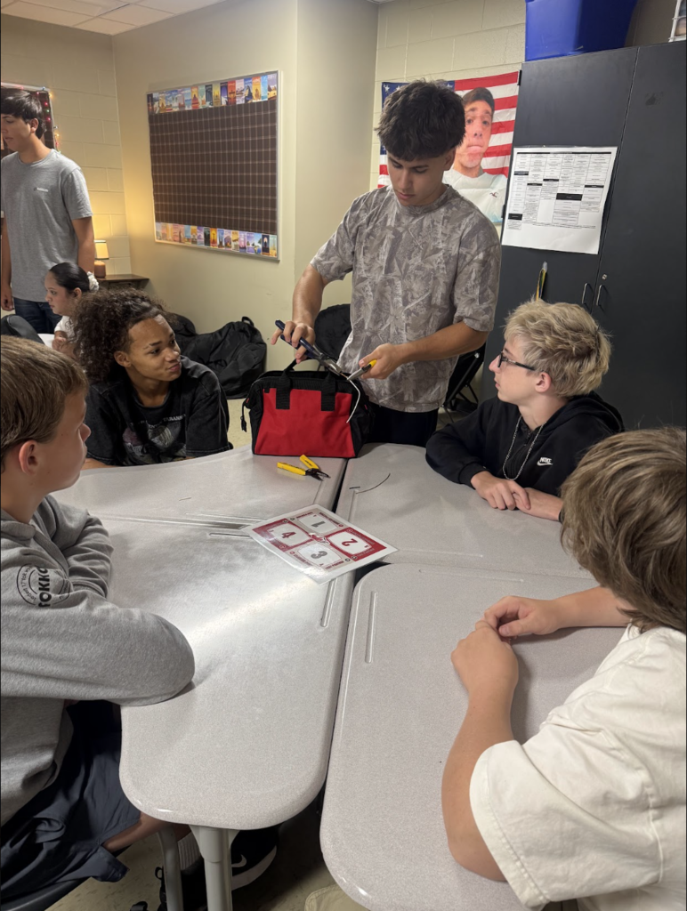 Freshman Academy Exploration is underway at MCHS! Last week, Freshman Academy students kicked off their program and pathway exploration with Welding and Electrical, giving students an up-close look at the skills, opportunities, and careers connected to each field. They heard from current MCHS students and teachers, learned about course sequences and certification opportunities, participated in hands-on activities, and connected with industry professionals to learn more about real-world careers in each field. And this is just the beginning! Throughout the year, students in the Freshman Academy will continue exploring the many pathways available at MCHS as they begin thinking about the opportunities that best fit their interests, strengths, and future goals.
