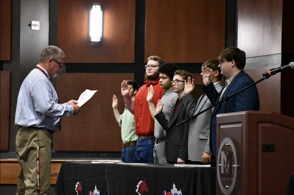 Before Fall Break, these outstanding Mustangs were officially initiated into the McCracken County High School JAG Program! We couldn't let this special milestone go by without giving them a well-deserved shout-out! 👏❤️🖤 JAG Kentucky (Jobs for America's Graduates) is dedicated to helping students succeed in high school and beyond! Through project-based learning, trauma-informed care, and connections with employers, JAG helps students build the skills, confidence, and opportunities they need for a successful future.