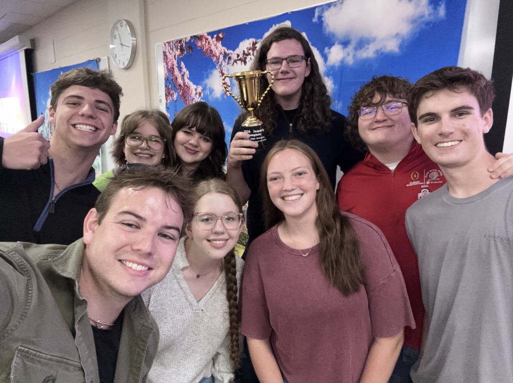 Congratulations to our McCracken County High School team for taking 1st PLACE in the Murray State University Department of Political Science & Sociology Jeopardy Competition today! 🥇 Our Mustangs put their knowledge, quick thinking, and teamwork to the test and came out on TOP! 🎉 We are so proud of these students for representing MCHS and showing everyone what Mustang excellence looks like!
