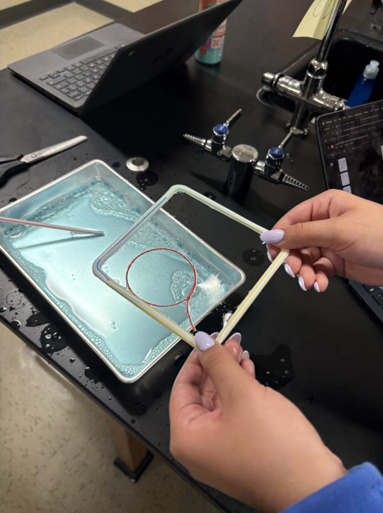 🧬🔬 Exploring the Science of Life! Mrs. Atnip’s AP Biology students took a closer look at the fascinating world of cell membranes! Through hands-on learning, students explored the unique properties of cell membranes and discovered how protein channels help regulate what moves in and out of cells. Bringing biology concepts to life, one cell at a time!