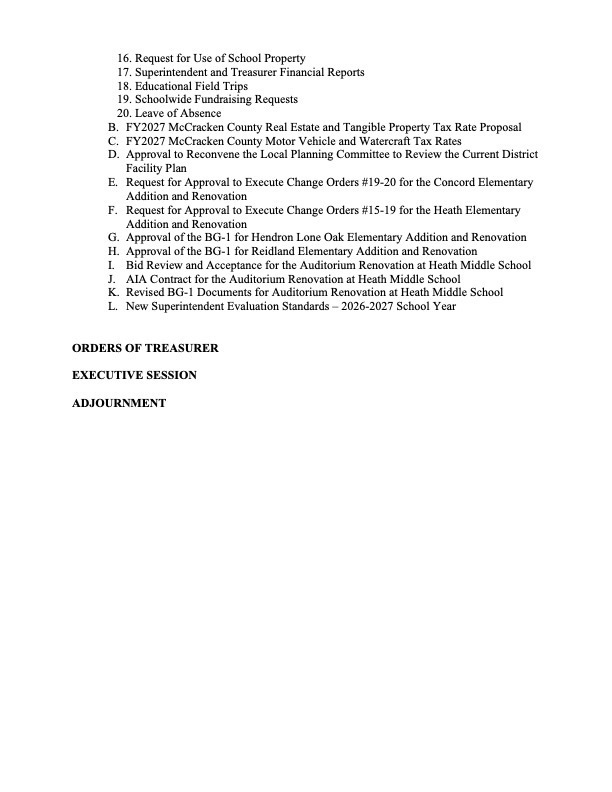 BOe meeting