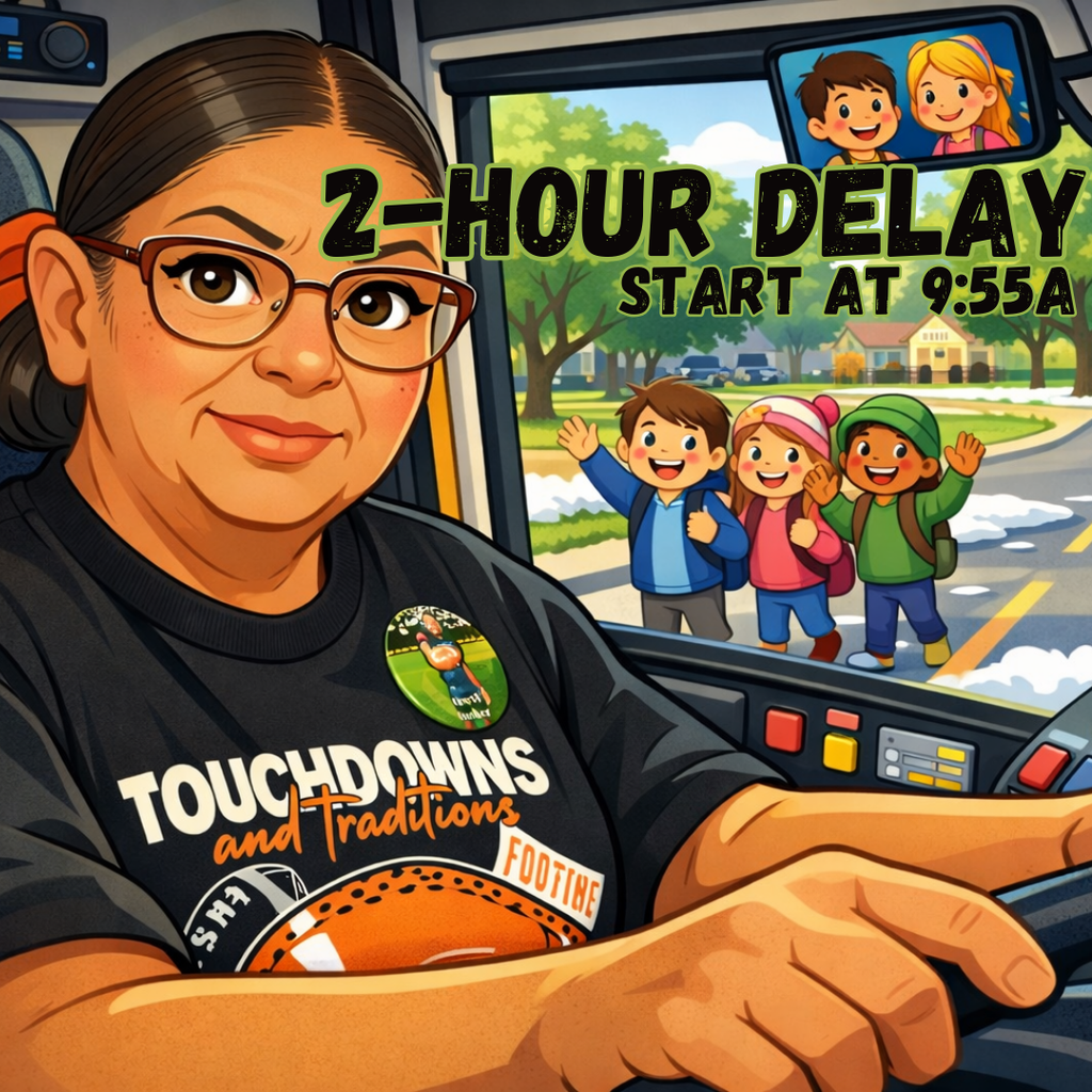 Snow day 2 hour delay