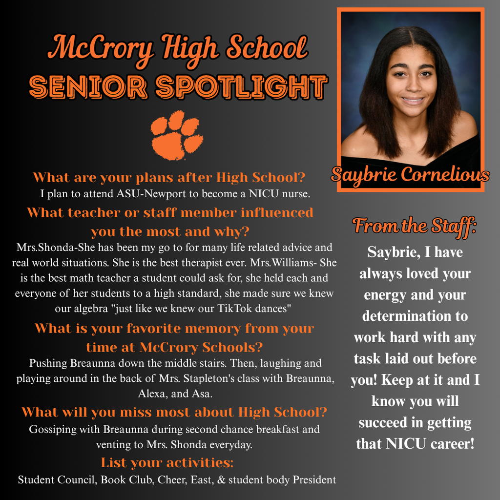 Senior Spotlight