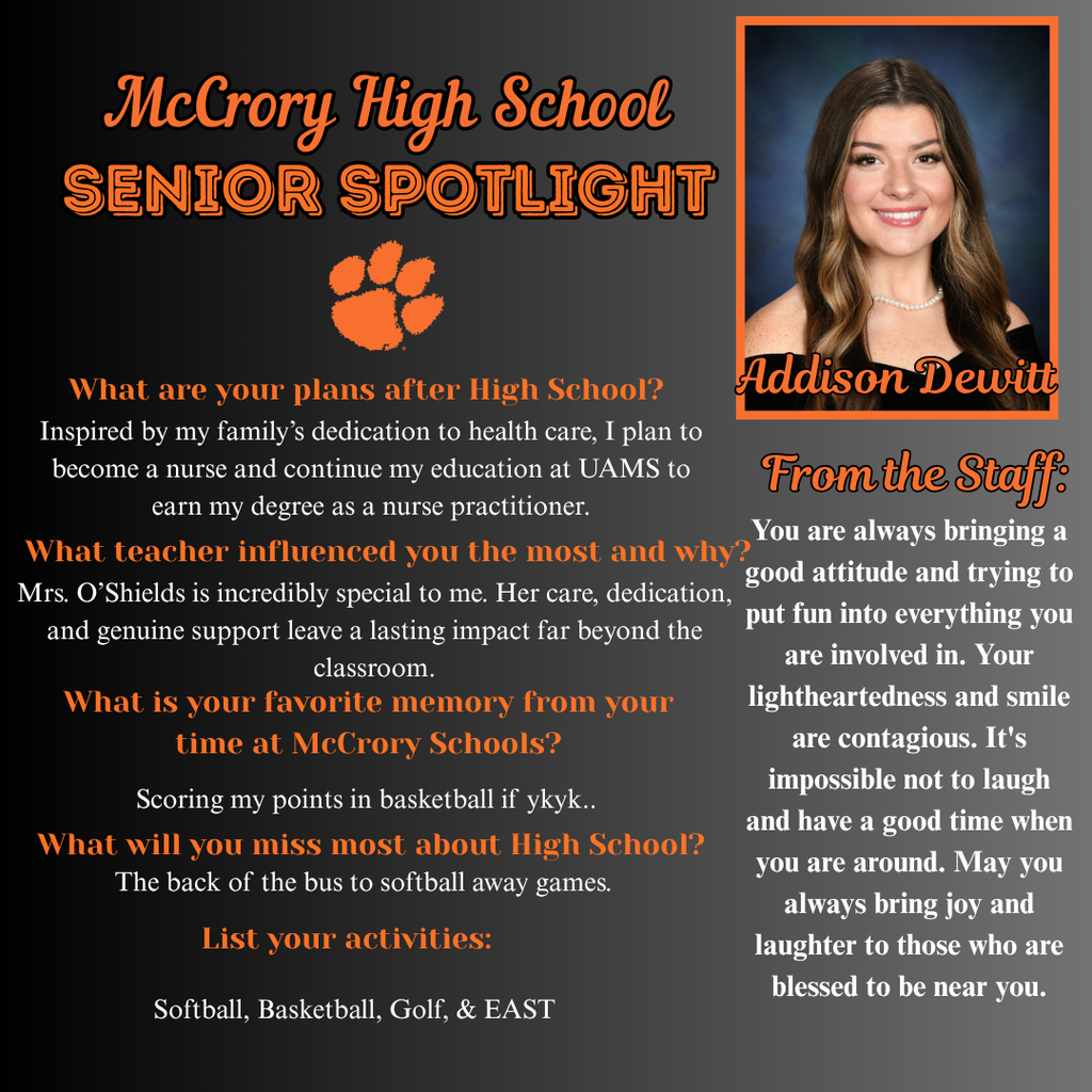 Senior Spotlight