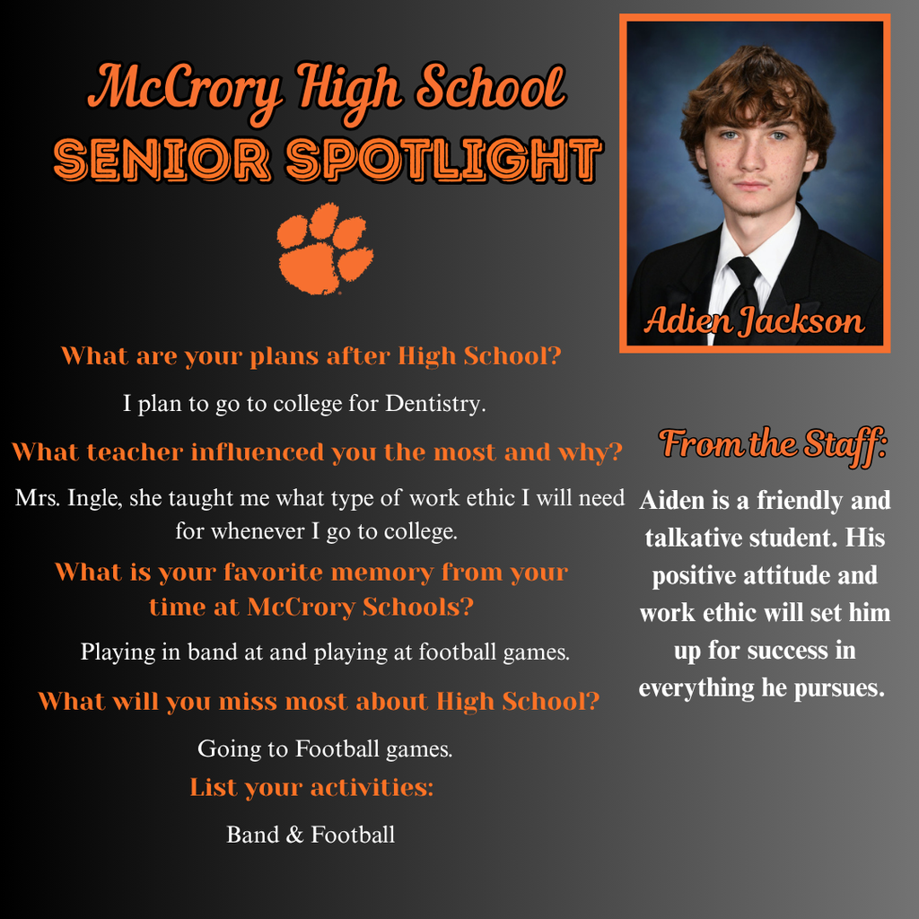 Senior Spotlight