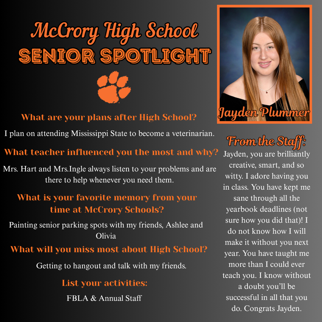 Senior Spotlight