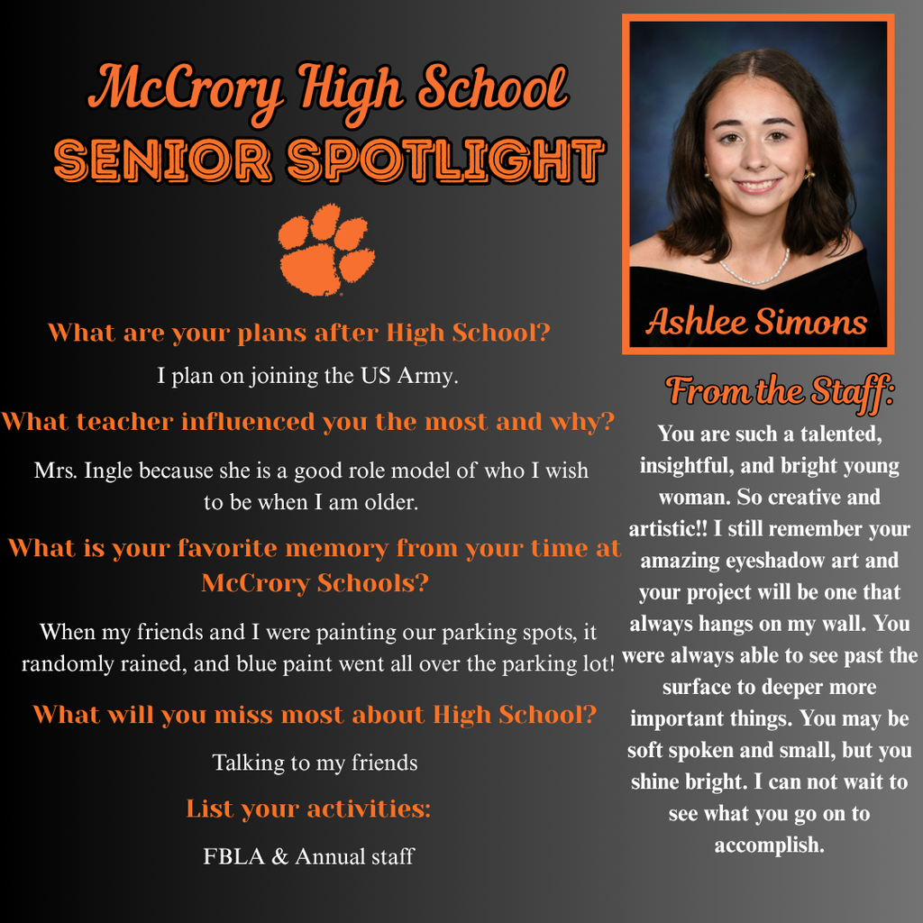 Senior Spotlight