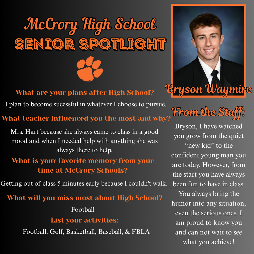 Senior Spotlight