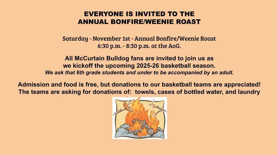 bonfire weenie roast