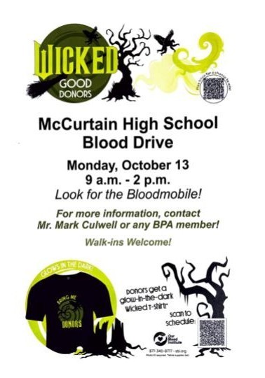 BPA sponsored blood drive