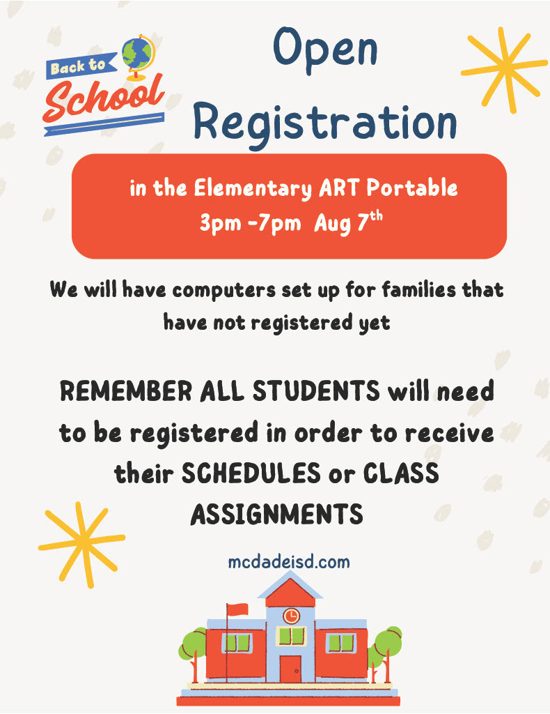 Open Registration