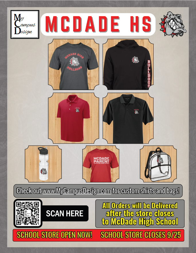 McDade Spirit Wear