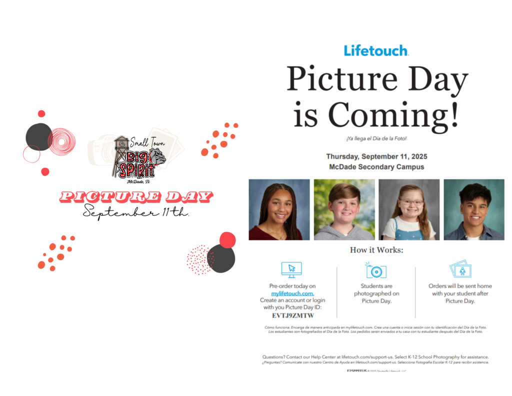 Picture Day Reminder
